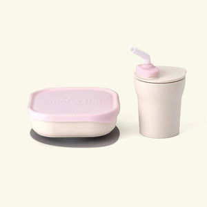 Miniware Meal Time Miniware Sip & Snack Vanilla + Cotton Candy