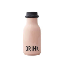 Load image into Gallery viewer, Design Letters Meal Time NUDE Design Letters Kids Water Bottle