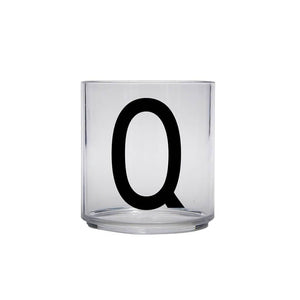 Design Letters Meal Time Q Design Letters Kids Personal Drinking Glass A-Z