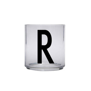 Design Letters Meal Time R Design Letters Kids Personal Drinking Glass A-Z
