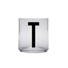 Load image into Gallery viewer, Design Letters Meal Time T Design Letters Kids Personal Drinking Glass A-Z