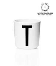 Load image into Gallery viewer, Design Letters Meal Time T Design Letters Melamine Cup A-Z