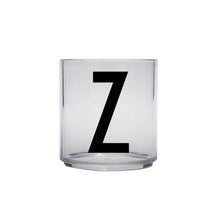 Load image into Gallery viewer, Design Letters Meal Time Z Design Letters Kids Personal Drinking Glass A-Z