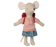Load image into Gallery viewer, Maileg USA Mice Clothes &amp; Bag, Big Sister - Red