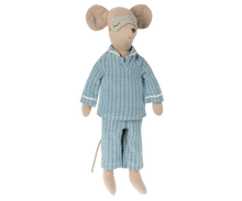 Load image into Gallery viewer, Maileg USA Mice Medium Mouse in Pyjamas