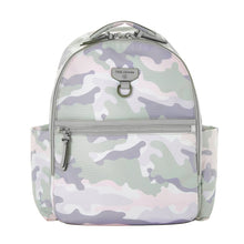 Load image into Gallery viewer, TWELVElittle Midi-Go Diaper Bag Backpack in Blush Camo