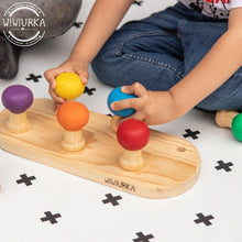 Load image into Gallery viewer, Wiwiurka Toys MONTESSORI TOADSTOOL RAINBOW TOYS by Wiwiurka Toys