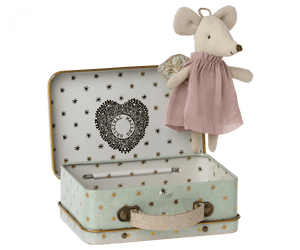 Maileg USA Mouse Angel Mouse in Suitcase
