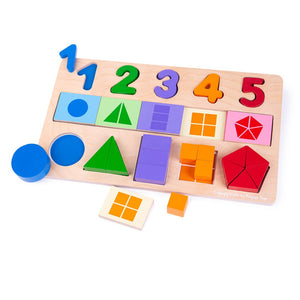 Bigjigs Toys My First Fractions Puzzle