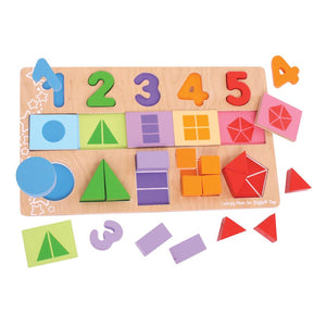 Bigjigs Toys My First Fractions Puzzle