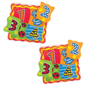 Bigjigs Toys My First Matching Numbers Puzzle (Pack of 2)