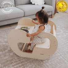 Load image into Gallery viewer, Wiwiurka Toys Natural BABY TADEUS KIDS BENCH TABLE by Wiwiurka Toys