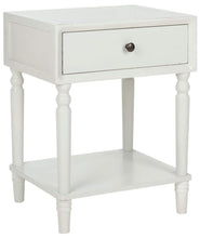 Load image into Gallery viewer, Safavieh Night Stands Off White Safavieh Siobhan Accent Table With Storage Drawer