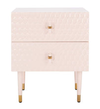Load image into Gallery viewer, Safavieh Night Stands Safavieh Neptune 2 Drawer Side Table