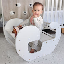 Load image into Gallery viewer, Wiwiurka Toys Nordic (White sideboards) BABY TADEUS KIDS BENCH TABLE by Wiwiurka Toys