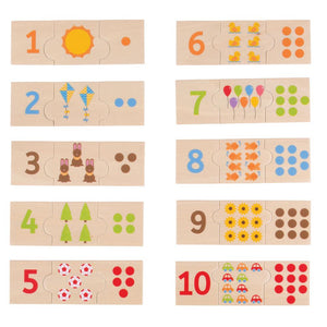 Bigjigs Toys Number Tiles