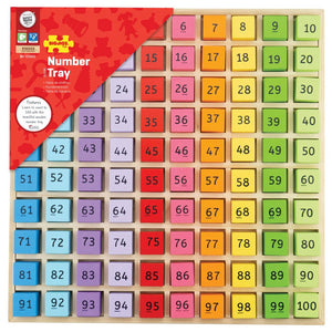 Bigjigs Toys Number Tray