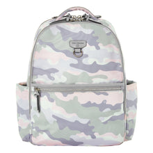 Load image into Gallery viewer, TWELVElittle On-the-Go Diaper Bag Backpack in Blush Camo