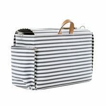 Load image into Gallery viewer, TWELVElittle On-the-Go Stroller Caddy in Stripe Print