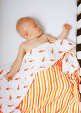 Load image into Gallery viewer, Malabar Baby Organic Snug Blanket - Carrots
