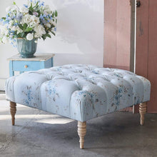 Load image into Gallery viewer, Rachel Ashwell and Cloth &amp; Company Ottomans Rachel Ashwell and Cloth &amp; Company Trixie Ottoman