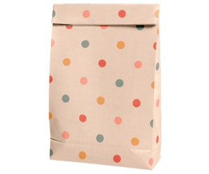 Maileg USA Paper Products & Tins Gift Bags, Multi Dot - pack of 50