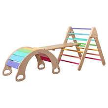 Load image into Gallery viewer, Wiwiurka Toys Pastel BABY &amp; TODDLER CLIMBING SET by Wiwiurka Toys