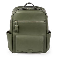 Load image into Gallery viewer, TWELVElittle Peek-a-Boo Diaper Bag Backpack in Olive