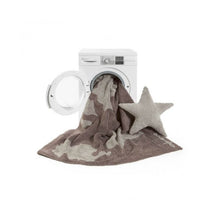 Load image into Gallery viewer, Lorena Canals Pillows Lorena Canals Washable Cushion Star Light Grey