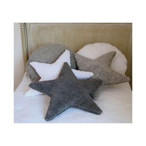 Lorena Canals Pillows Lorena Canals Washable Cushion Star Light Grey