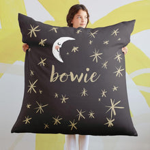 Load image into Gallery viewer, Minted Pillows Minted Good Night Moon and Stars Large Floor Pillow