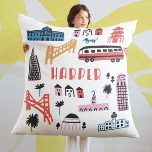 Minted Pillows Minted I Love San Francisco Large Floor Pillow