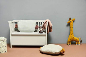OYOY Pillows OYOY Noah Giraffe Cushion - Curry