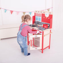Load image into Gallery viewer, Bigjigs Toys Play Kitchen
