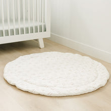 Load image into Gallery viewer, Poppyseed Play Play Mat Poppyseed Play Neutral Line Print Round Mat