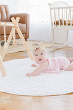 Load image into Gallery viewer, Poppyseed Play Play Mat Poppyseed Play White Linen Round Mat
