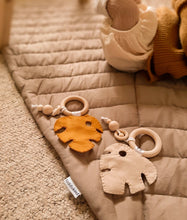 Load image into Gallery viewer, Toddlekind Play Mats Tan Copy of Toddlekind Organic Leaf Baby Play Mat