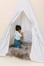 Load image into Gallery viewer, E &amp; E Teepees Play Mattresses E &amp; E Teepees The Grey Luxury Shag Play Mattress