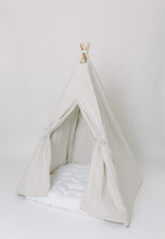 Load image into Gallery viewer, E &amp; E Teepees Play Mattresses E &amp; E Teepees The White Sherpa Play Mattress