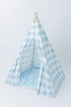 Load image into Gallery viewer, E &amp; E Teepees Play Tents E &amp; E Teepees Deluxe The Blue Cuddle Play Mattress