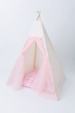 Load image into Gallery viewer, E &amp; E Teepees Play Tents E &amp; E Teepees Deluxe The Pink Cuddle Play Mattress