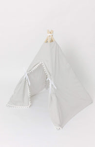E & E Teepees Play Tents E & E Teepees The Gray Itty Bitty Play Tent