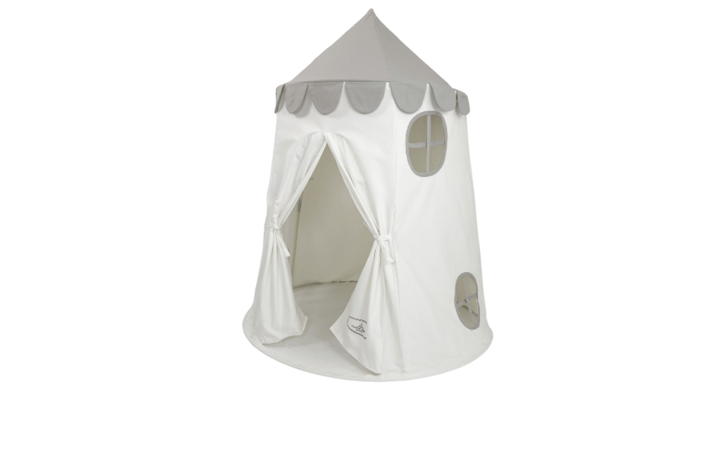 Domestic Objects Play Tents Gray And White Domestic Objects Tower Tent