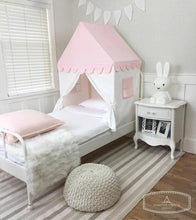 Load image into Gallery viewer, Domestic Objects Play Tents Pink Domestic Objects The &#39;Sweet Dreams&#39; Play House Bed Canopy