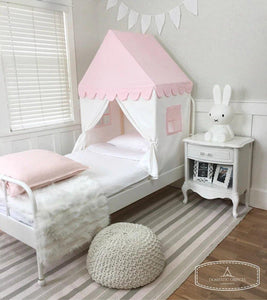 Domestic Objects Play Tents Pink Domestic Objects The 'Sweet Dreams' Play House Bed Canopy