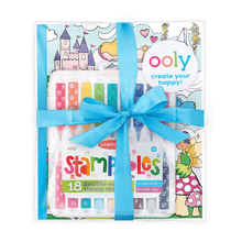 Load image into Gallery viewer, OOLY Princess &amp; Fairies Stampable Coloring Giftables Pack by OOLY