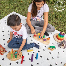Load image into Gallery viewer, Wiwiurka Toys Rainbow LEARNING WITH THE RAINBOW SET by Wiwiurka Toys