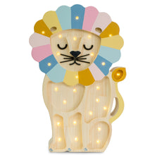 Load image into Gallery viewer, Little Lights US Rainbow Retro Little Lights Lion Lamp