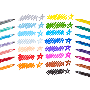 OOLY Rainbow Sparkle Glitter Markers - Set of 15 by OOLY