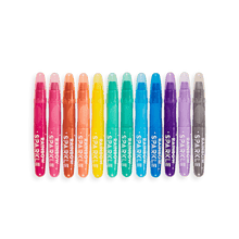 Load image into Gallery viewer, OOLY Rainbow Sparkle Watercolor Gel Crayons by OOLY